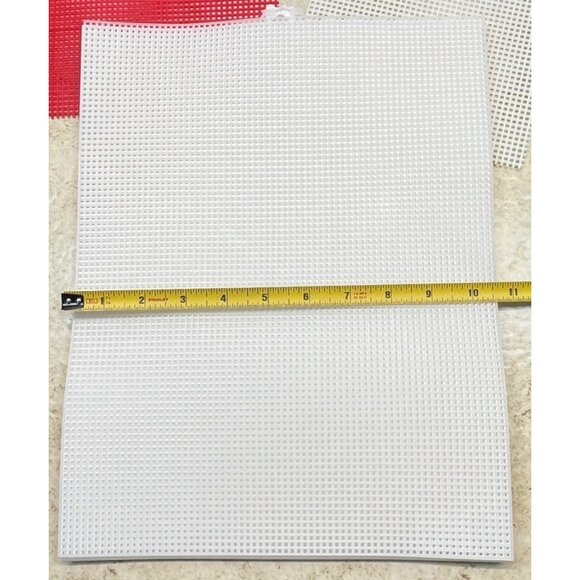 Plastic Canvas Sheets Assorted Colors Lot 10.5" x 13.5" for Embroidery & Crafts - Picture 5 of 6